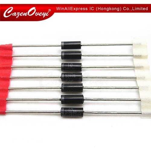 50pcs/lot 1N5347B IN5347B IN5347 DO-15 Zener diode 10V 5W In Stock