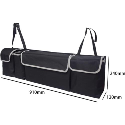 Car Styling SUV Car Organizer Trunk Backseat Storage Bag Automobile Pouch Oxford Automobile Seat Back Organizers Universal