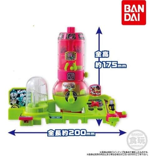 Bandai Genuine CANDY TOY Kamen Rider EX-AID Players Castle Combination Gacha Machine Assembled Action Figure Ornament Toys