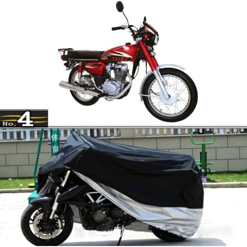 MotorCycle Cover For Honda TMX 155 WaterProof UV / Sun / Dust / Rain Protector Cover Made of Polyester Taffeta