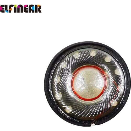 ELFINEAR 1Pair (2Pcs)300 ohm 40MM Graphene Diaphram Headphone Speaker Units