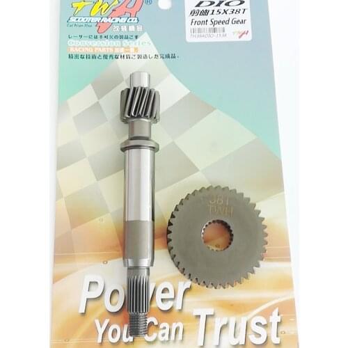 Performance Racing Transmission Gear Set Front speed gear 15x38T 16x30T for honda DIO ZX 50 AF18 AF28 AF34 AF35 Scooter