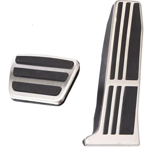 For Toyota Sienna XL40 2021 2022 Stainless Steel Car Foot Pedals Accelerator Brake Pedal Pad Cover car Accessories 2pcs/set