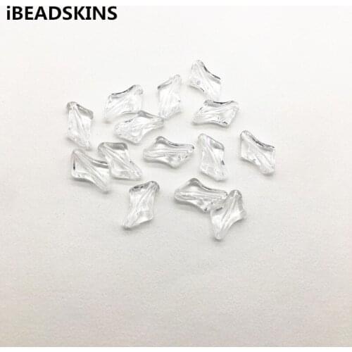 New arrival! 21X14mm 600pcs clear acrylic quadrilateral shape beads for Earrings accessories parts,hand Made Jewelry Earring DIY