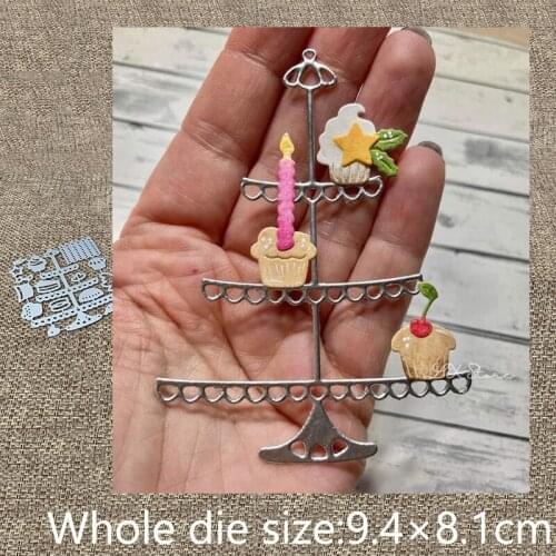 New Design Craft Metal stencil mold Cutting Dies dessert stand decoration scrapbook die cuts Album Paper Card Craft Embossing