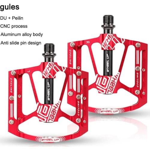 Bicycle Pedal Bearing Pedal Bearings Mountain Wide Platform Pedales Aluminum Alloy Outdoor Riding Flat MTB Road