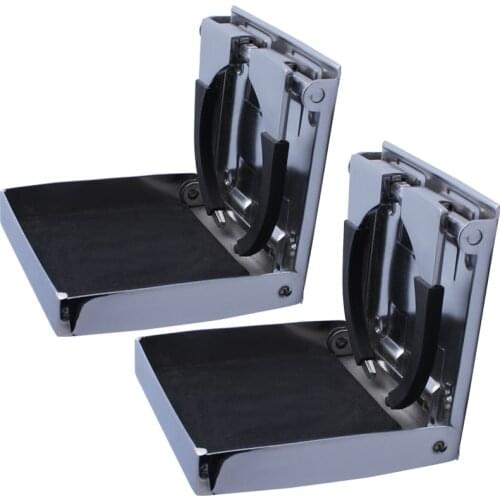 2 piece Stainless Steel Adjustable Folding Cup Drink Holder Marine Boat Truck RV Set boat accessories marine