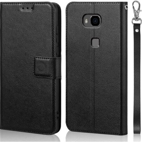 Luxury Flip Case for Huawei Honor 5X GR5 KII-L21 KII-L22 Cover Original Book Design Leather Phone Coque Wallet Capa Stand With