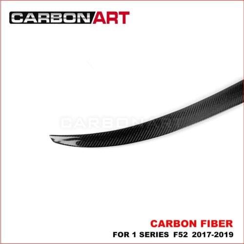 For F52 M Style Carbon Fiber Rear Trunk Spoiler Rear Car Wing for bm w 1 Series F52 Convertible carbon fiber spoiler 2017-2019