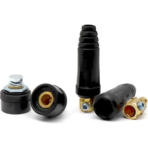 3Pcs/Lot TIG Welding Electric Welder Machine Terminal Block Pure Copper European Quick-connect Accessories Welding