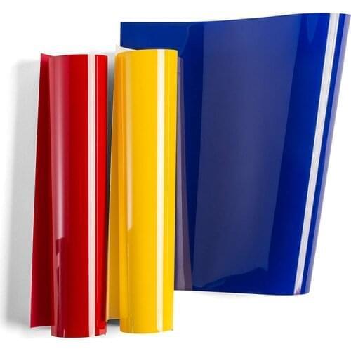 25cm*30cm PU Heat Transfer Vinyl Iron-on T-Shirt Textiles Cricut Film Heat Press Vinyl Roll HTV Printing Clothing