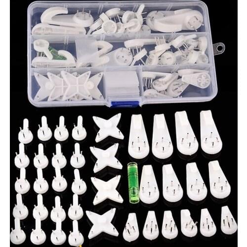 1 Set DIY Photo Hook Seamless Needle Nail Living Room Wall Invisible Hide Hangings Single Hooks for Key Kitchen Bathroom Hook Up