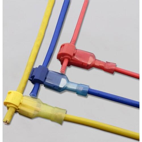 120pcs Quick Electrical Cable Connectors Snap Splice Lock Wire Terminal Crimp Wire Connector Waterproof Electric Connector