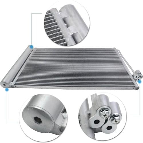 AP03 Condenser Air Con Radiator For BMW 5 7 Series E60 E61 E65 E66 520d 525d 530d 730d 64508361362