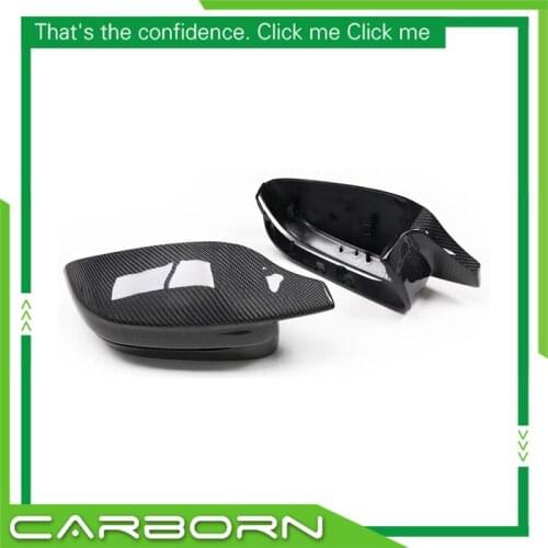 For-BMW 3 4 5 6 7 Series G20 G22 G30 G38 G32 G11 G12 2017-On Ox Horn/M3 M4 Look Car Side Rearview Mirror Cover LHD/RHD Version