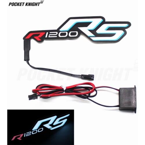 Motorcycle Night Riding Cold Light Signal Flashing Stripe Luminous Sticker For BMW R1200RS R 1200 RS