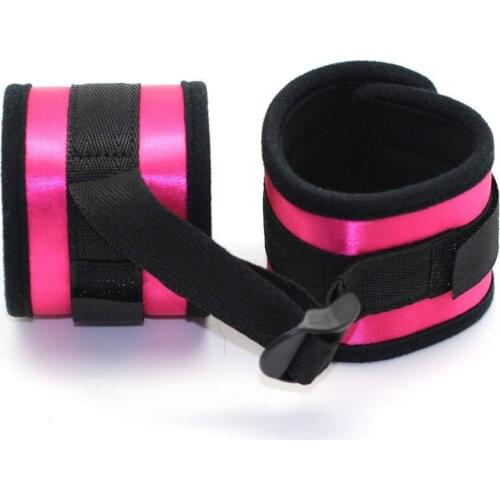 2015 promotion sex restraints handcuffs,super soft sex wrist cuffs for couples bandage play,erotic fetish,sex restraint kit