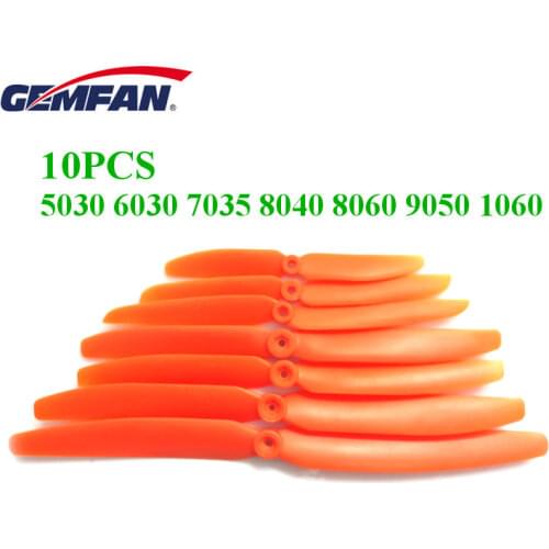 10PCS Gemfan 5030 6030 7035 8040 8060 9050 1060 Direct Drive Propeller for RC Models Airplane Fixed-Wing Aircraft DIY Parts