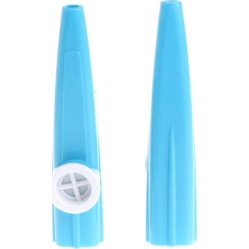 77JE 5pcs Plastic Kazoo Harmonica Mouth Flute Children Party Gift Musical Instrument