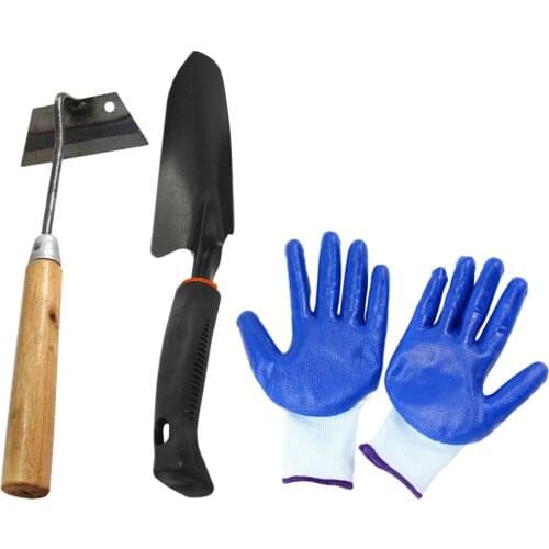 Hollow Hoe Garden Tool Weeding Rake Planting Vegetables Garden Farm Agriculture Weeding Tool Garden Shovel Flower Planting Set