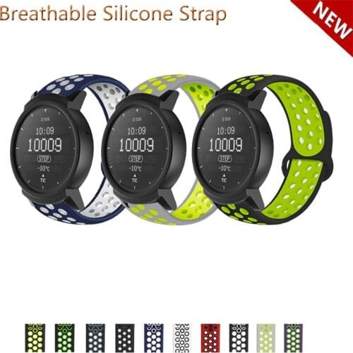 20mm 22mm Silicone Band Strap for Ticwatch 2/Ticwatch E Replacement Watchband
