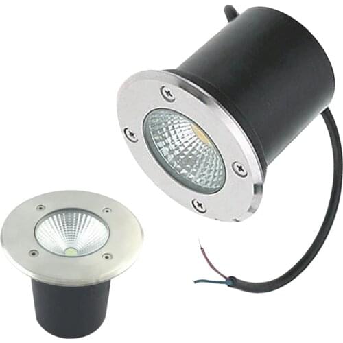LED Underground light 5W 10W COB Floor Lamp Outdoor Ground Spot IP65 Landscape Garden Square Path Buried Yard 85-265V DC12V