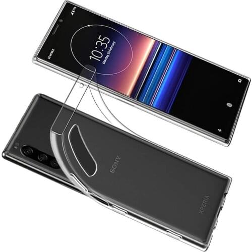 Shockproof Soft Clear TPU for Sony Xperia 2 XZ5 Xperia2 XZ 5 2019 Phone Cases Silicone Transparent Ultra Thin Bumper Back Covers