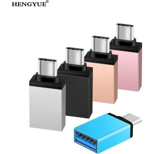 USB-C Type-C To USB OTG Mini Adapter 3.0 Converte For Samsung Galaxy Note8 High Speed certified Cell Phone Accessories Charger