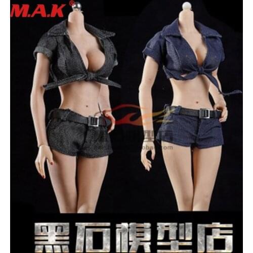 1/6 female soldiers modern urban white-collar clothes killer clothes cool clothing suits Fit 12inch in stock