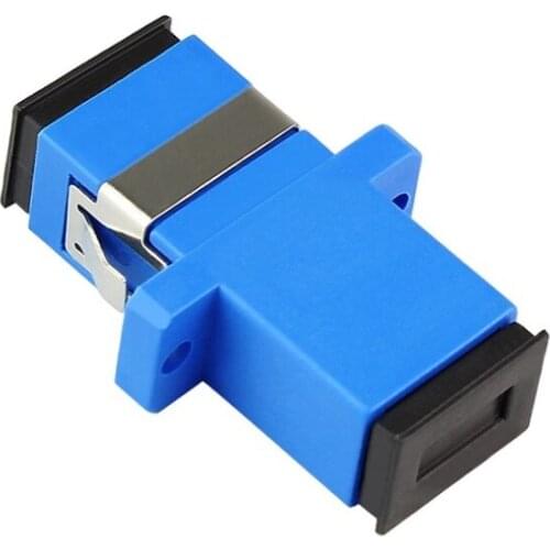 20pcs/lot SC/UPC Adaptor New SC Fiber Optic Adapter SC Flange Coupler Fiber Coupler
