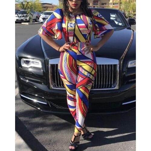 VAZN 2021 Autumn Plus Size High-end Jumpsuits Sexy Young Soft Elastic Full Sleeve Women High Waist Skinny Pencil Jumpsuits