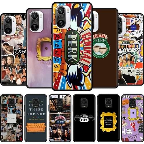 Together Friends TV Show TPU Cover For Xiaomi Redmi Note 9s 7 8t 9 8 10 K40 Pro 9a 9c 9t Black Shell Coque Soft Bumper