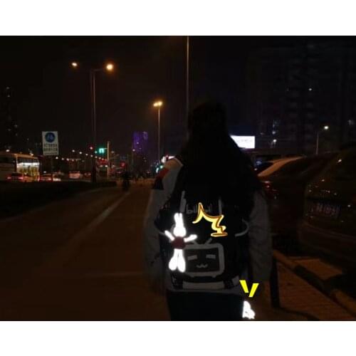 Childen Reflective Hang Bag Reflective Protective Accessories Creative Gift Doll Toys Pendant