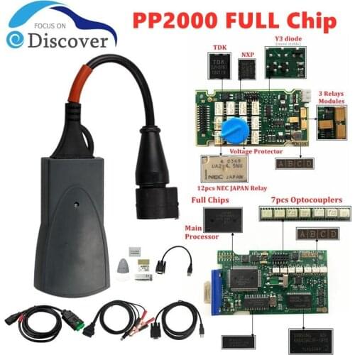 Lexia 3 PP2000 Full Chip Diagbox V7.83 V8.55 with Firmware 921815C Lexia3 V48/V25 For Citroen for Peugeot OBD2 Diagnostic tool