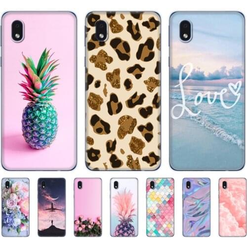 For Samsung Galaxy A01 core Case 5.45 inch Soft TPU Silicon Back Phone Case Cover For Samsung A01 core SM-A013 Protective Shell