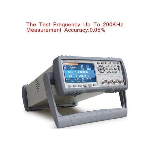 Tonghui TH2831 LCR Meter 0.05% Accuracy Test Signal Frequency 50Hz-200kHz,37Points