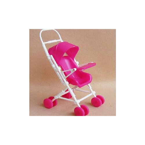 Mini Doll Furniture For Girls Children Toys Doll Accessories Plastic Doll Cart Kids Gifts For