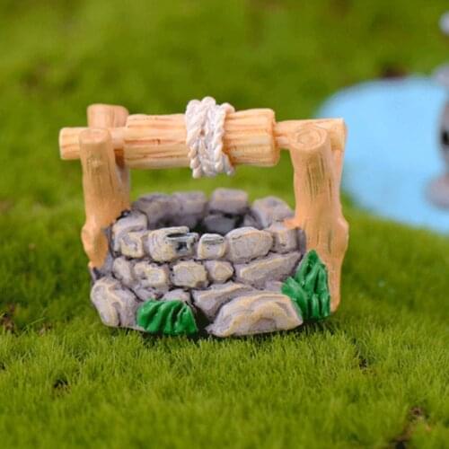 1Pc Micro Landscape Garden Decor Miniature Garden DIY Ornament Decoration for Fairy Fairy Garden Mini Water Home Accessories