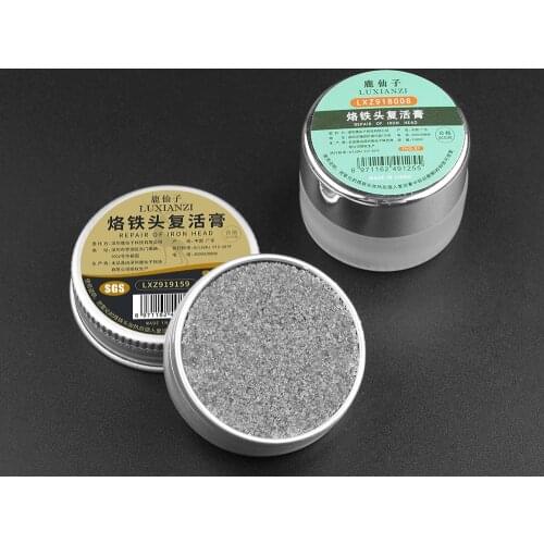 LUXIANZI Soldering Iron Tip Refresher Solder Cream Clean Paste for Oxide Solder Iron Tip Head Resurrection Welding Equipment