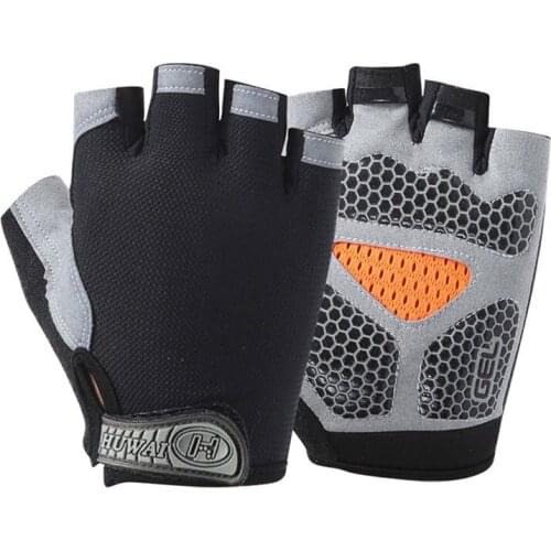 Men Women Bicycle Cycling Gloves Half Finger Anti-slip Shockproof MTB Road Bike Gloves Breathable Outdoor Sports Glove BC0474