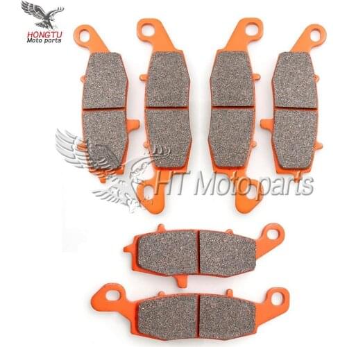 Motorcycle Front Rear Brake Pads For Kawasaki Vulcan VN900 06-16 VN1500 99-04 VN1600 03-08 VN1700 09-16