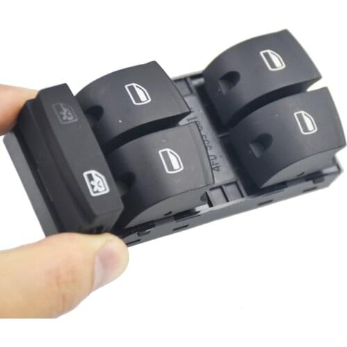 Window Control Switch For Audi A3 8P, Q7 4L ,A6 C6 ( 2005 2006 2007 2008 2009 2010 2011 2012 )