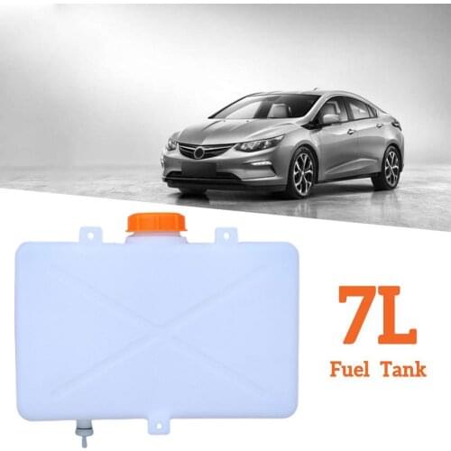 7L Plastic Fuel Oil Gasoline Tank For Car/truck Air Diesel Parking Heater Drill-free Fuel Tank With Screw Kit