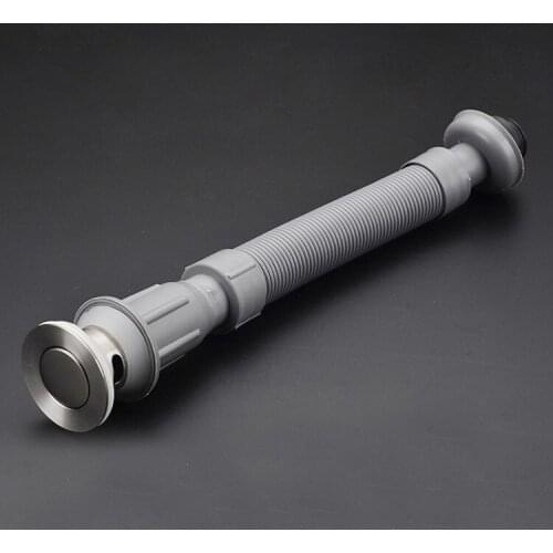 Arbitrary bending and proof-smelly lower water pipe Quick draining downpipe