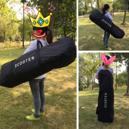 Black Oxford Electric Scooter Carry Bag Backpack Handbag for Electric Kick Motor 8 Inch Scooter and 10 Inch Scooter Accessories