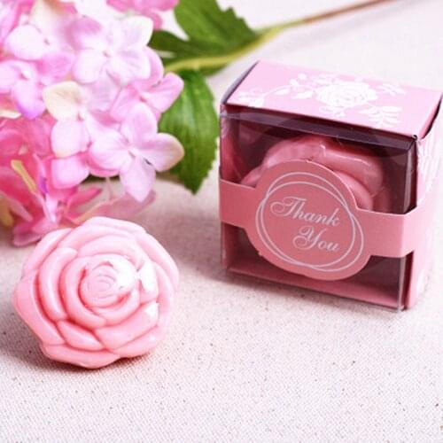 Wedding Gifts for Guests Creative Mini Rose Soap Handmade Soap Valentines Day Gifts Wedding Favors and Gifts Party Supplies