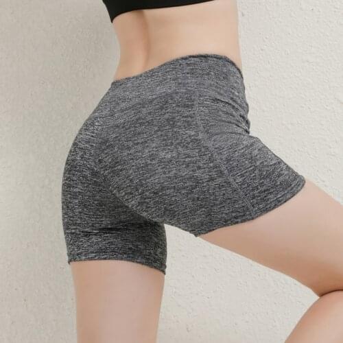 Women Crop Leggings With Pocket Female Sport Fitness Workout High Waist Short Leggings Solid Slim Push Up Trouser Female Pant