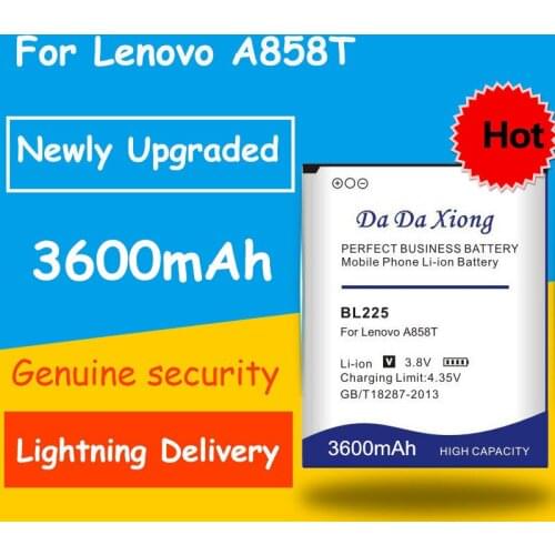 3600mAh BL225 BL-225 Battery for Lenovo A858T A785E S8 A708T A628T A620T A780E A688T S898t+ S580 Replacement batteria