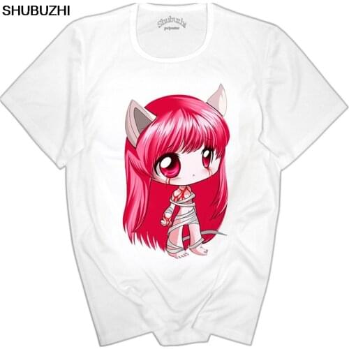 Elfen Lied T-Shirt Summer Short Sleeve Teenages Elfen Lied Logo Top Tees Shirt For Men Women euro size
