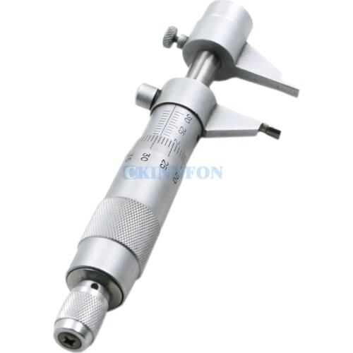 DHL 50PCS 5-30mm Inside Micrometer Screw Gauge Metric Internal Micrometers Carbide Measuring Tools Stainless Steel Caliper